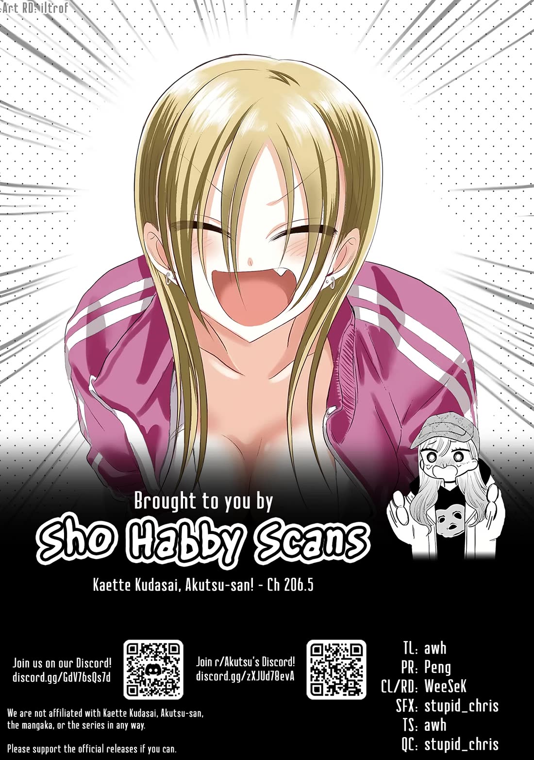 Please Go Home, Akutsu-San! Chapter 206.5 - Page 5