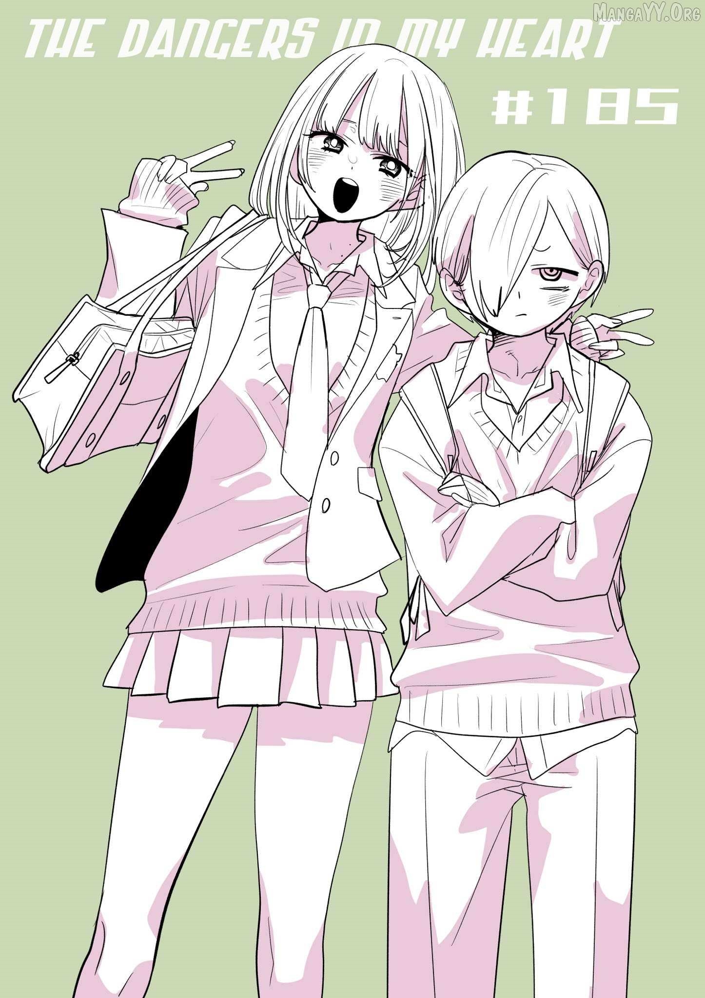 The Dangers in My Heart Chapter 184 - Page 1