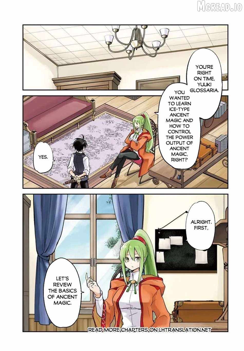 The Demon King of the Frontier Life, Reincarnated to Become the Strongest MageT Chapter 61 - Page 1