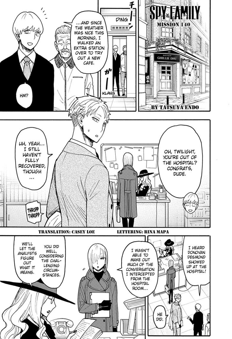 Spy X Family Chapter 140 - Page 1