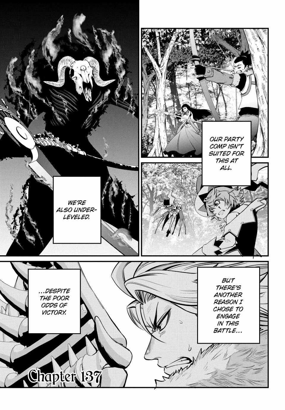 The Exiled Reincarnated Heavy Knight Is Unrivaled In Game Knowledge Chapter 137 - Page 1