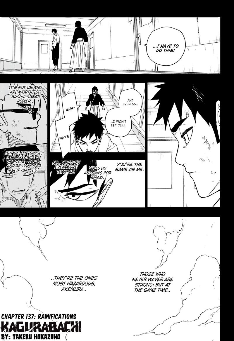 Kagurabachi Chapter 137 - Page 1