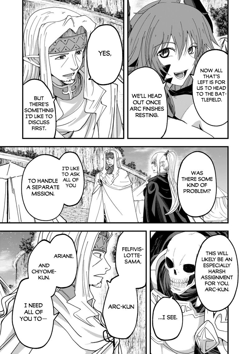 Gaikotsu Kishi-Sama, Tadaima Isekai E Odekake-Chuu Chapter 69.2 - Page 4