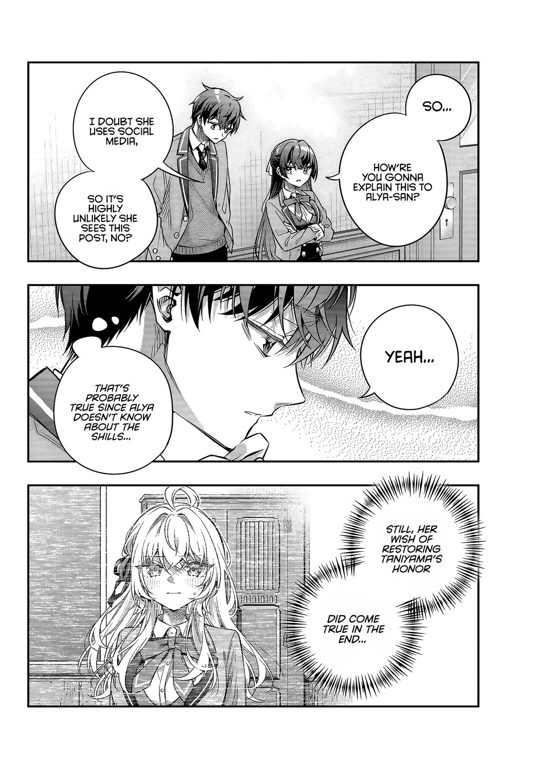 Alya Sometimes Hides Her Feelings In Russian Chapter 76 - Page 12