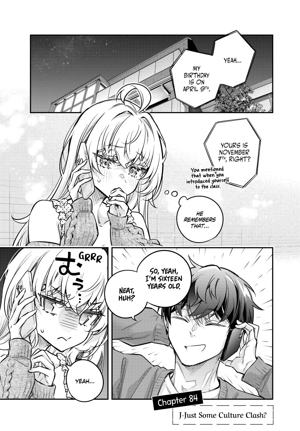 Alya Sometimes Hides Her Feelings In Russian Chapter 84 - Page 1
