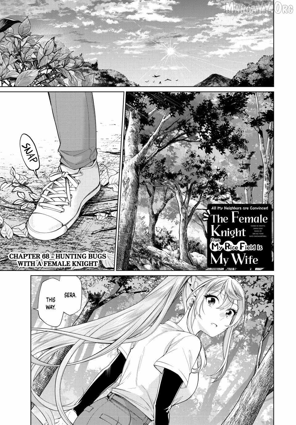 I Found a Female Knight in a Rice Field, in the Countryside They Think She’s My Wife Chapter 68 - Page 1