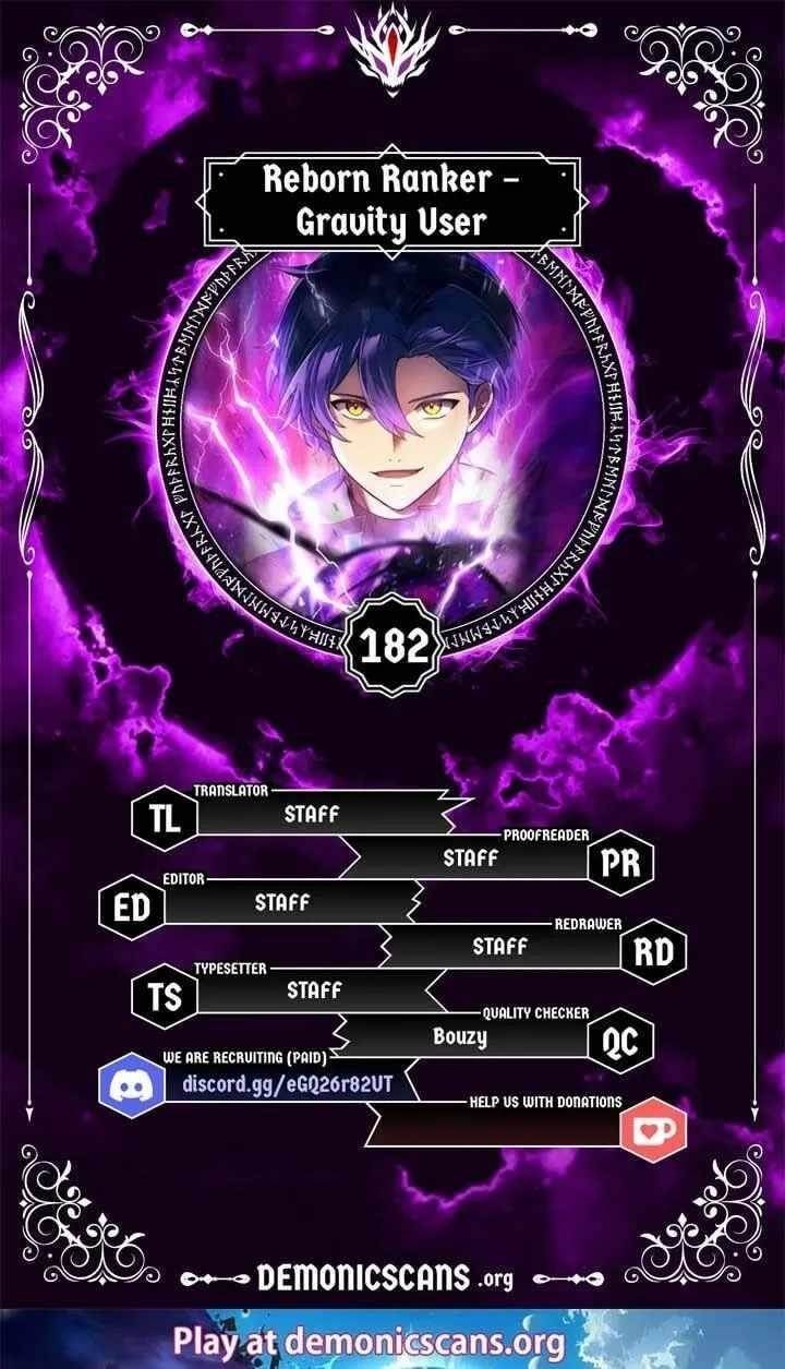 Reborn Ranker – Gravity User Chapter 182 - Page 1