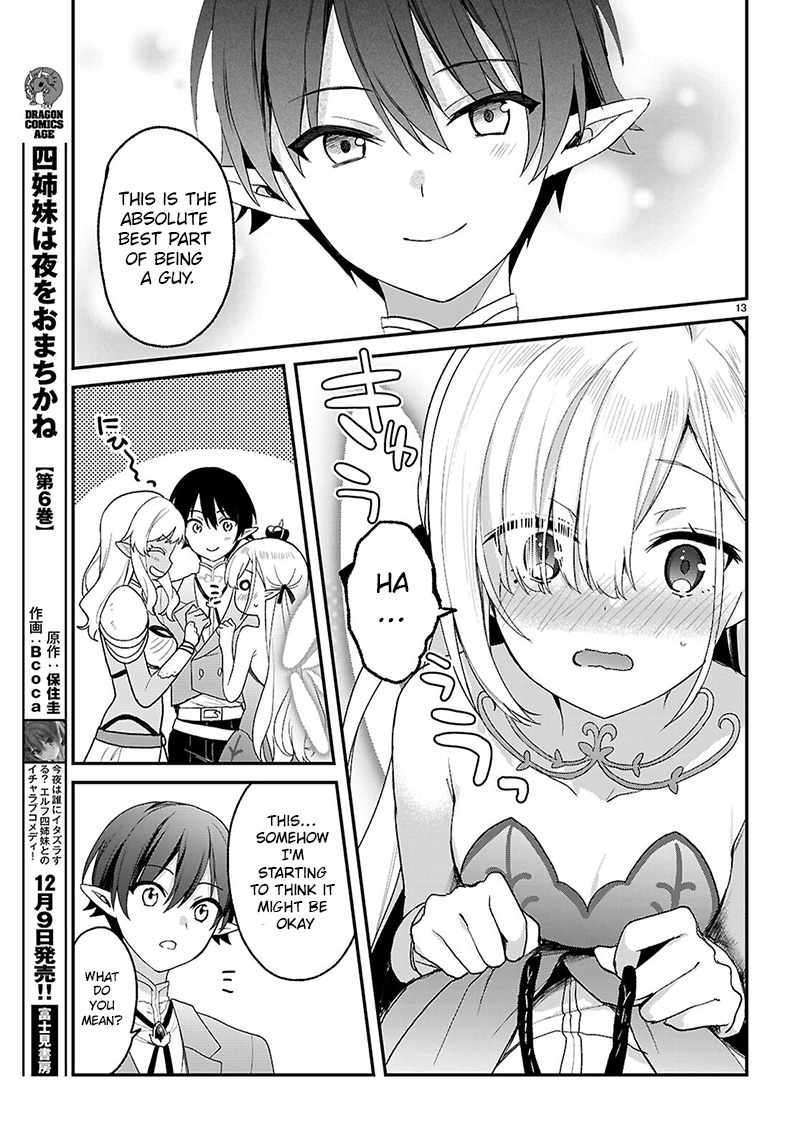 The Four Sisters (Elves) Wait for the Night Chapter 33.2 - Page 13