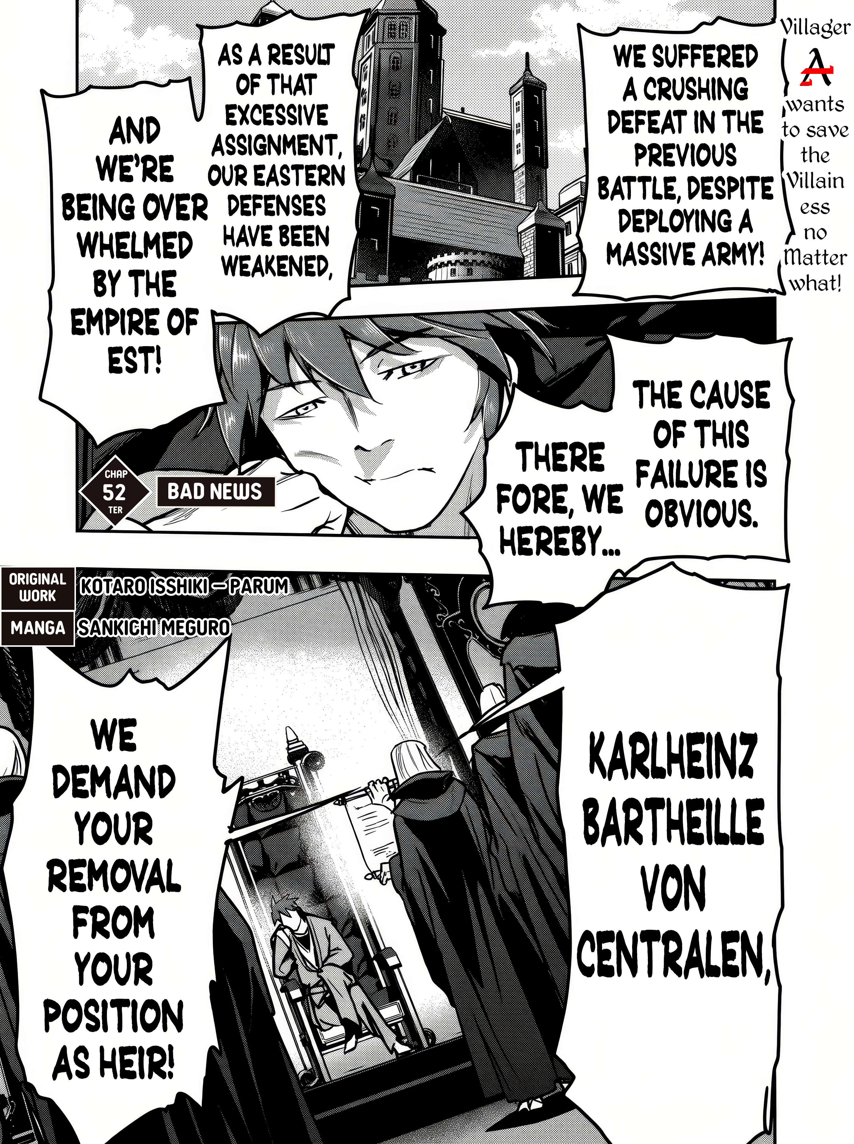 Villager A Wants to Save the Villainess no Matter What! Chapter 52.1 - Page 4