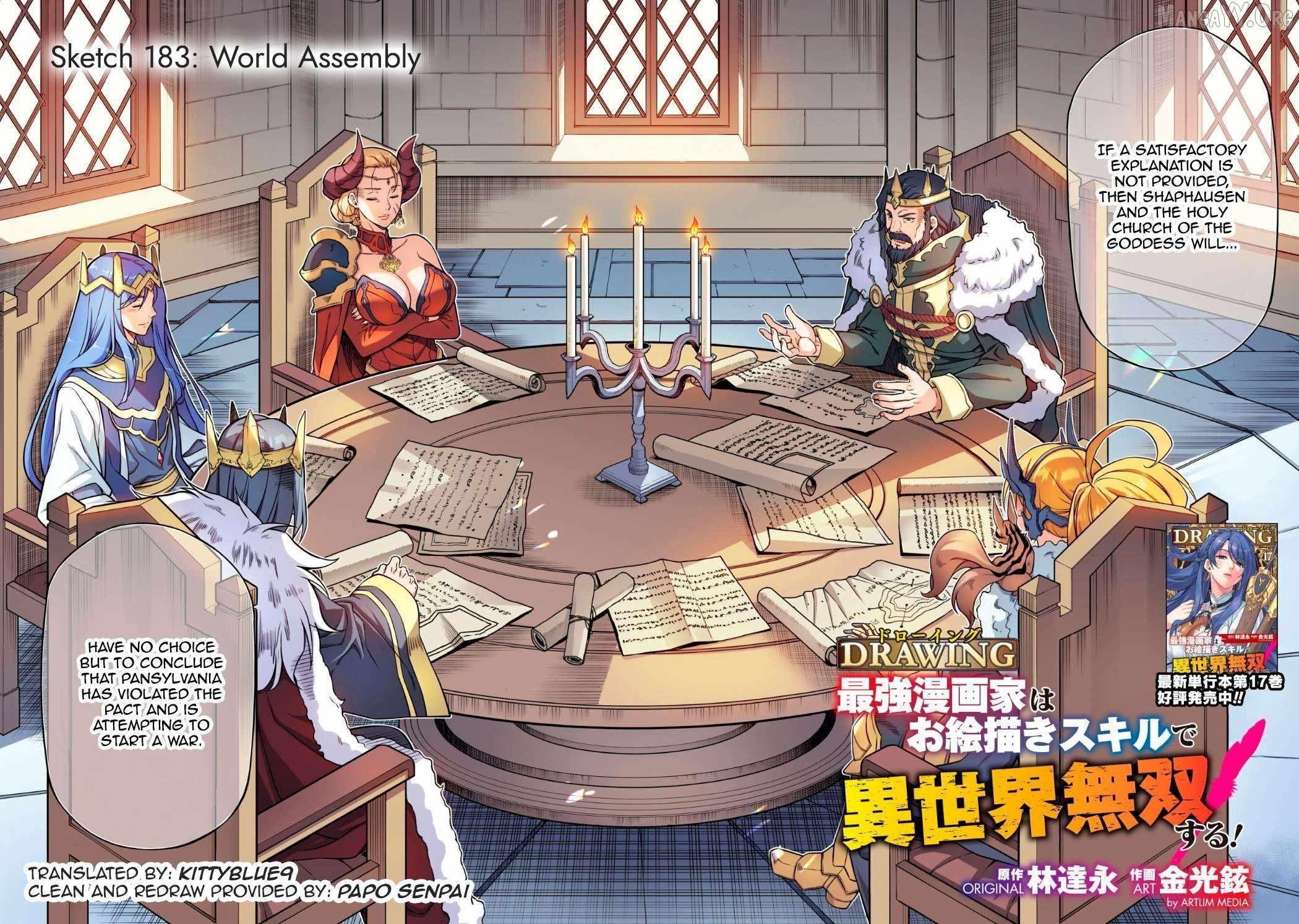 Drawing: Saikyou Mangaka wa Oekaki Skill de Isekai Musou Suru! Chapter 183 - Page 2