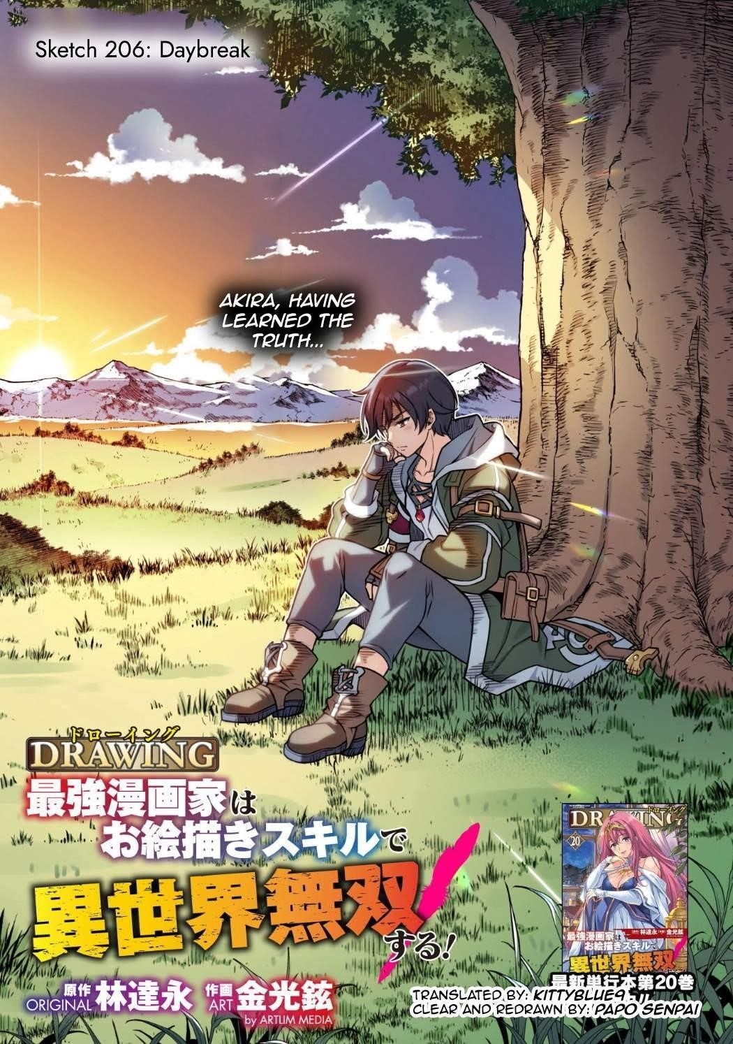 Drawing: Saikyou Mangaka wa Oekaki Skill de Isekai Musou Suru! Chapter 206 - Page 1