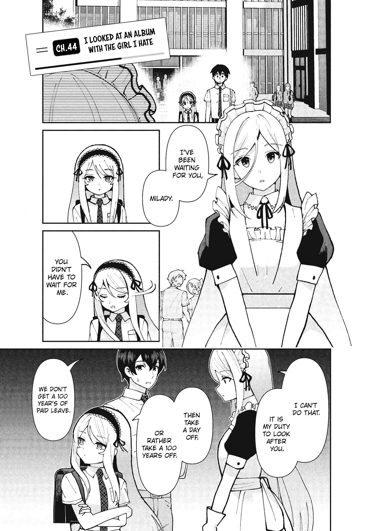 I Got Married to the Girl I Hate Most in Class Chapter 44.1 - Page 2