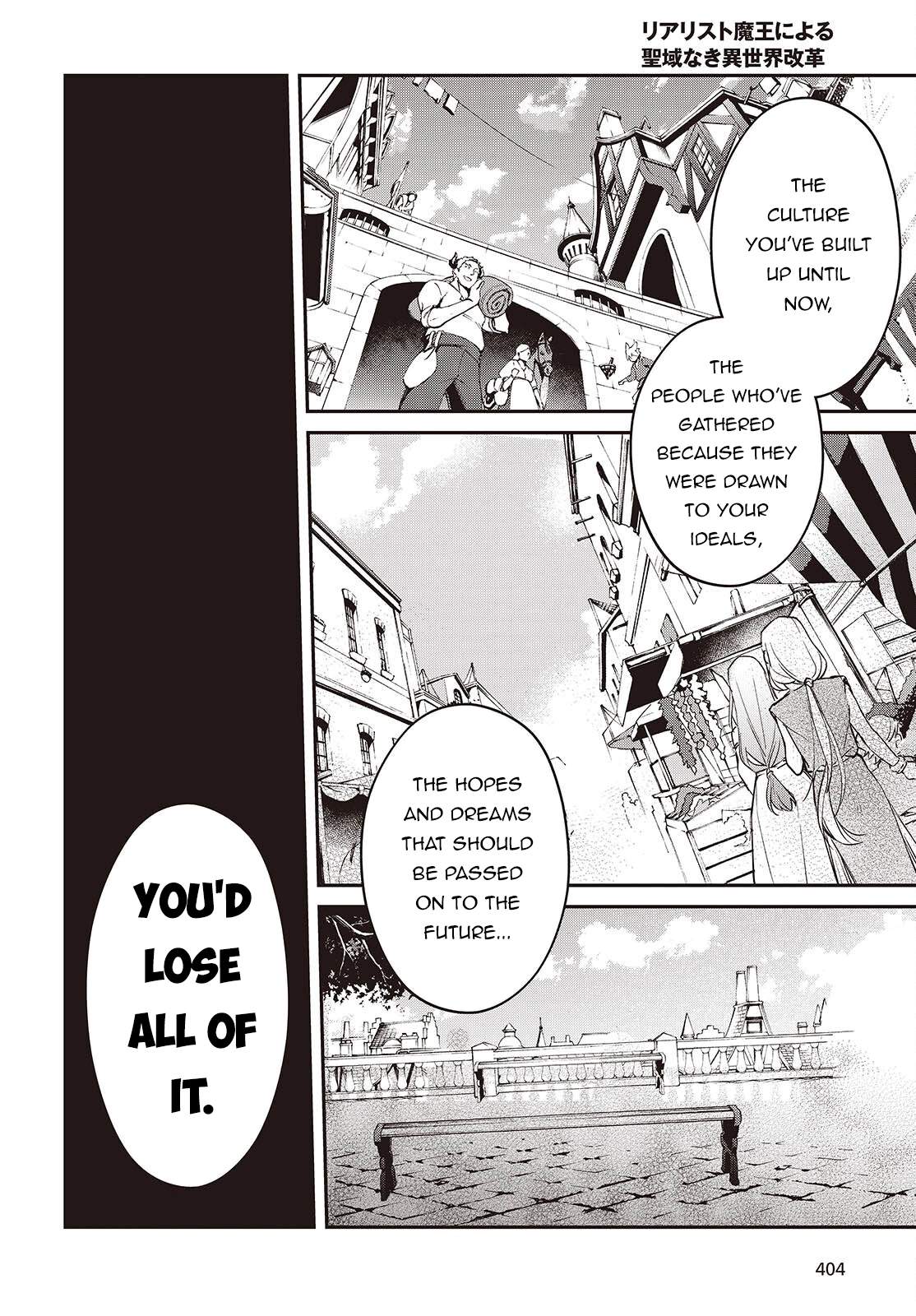 Realist Maou Niyoru Seiiki Naki Isekai Kaikaku Chapter 80 - Page 7