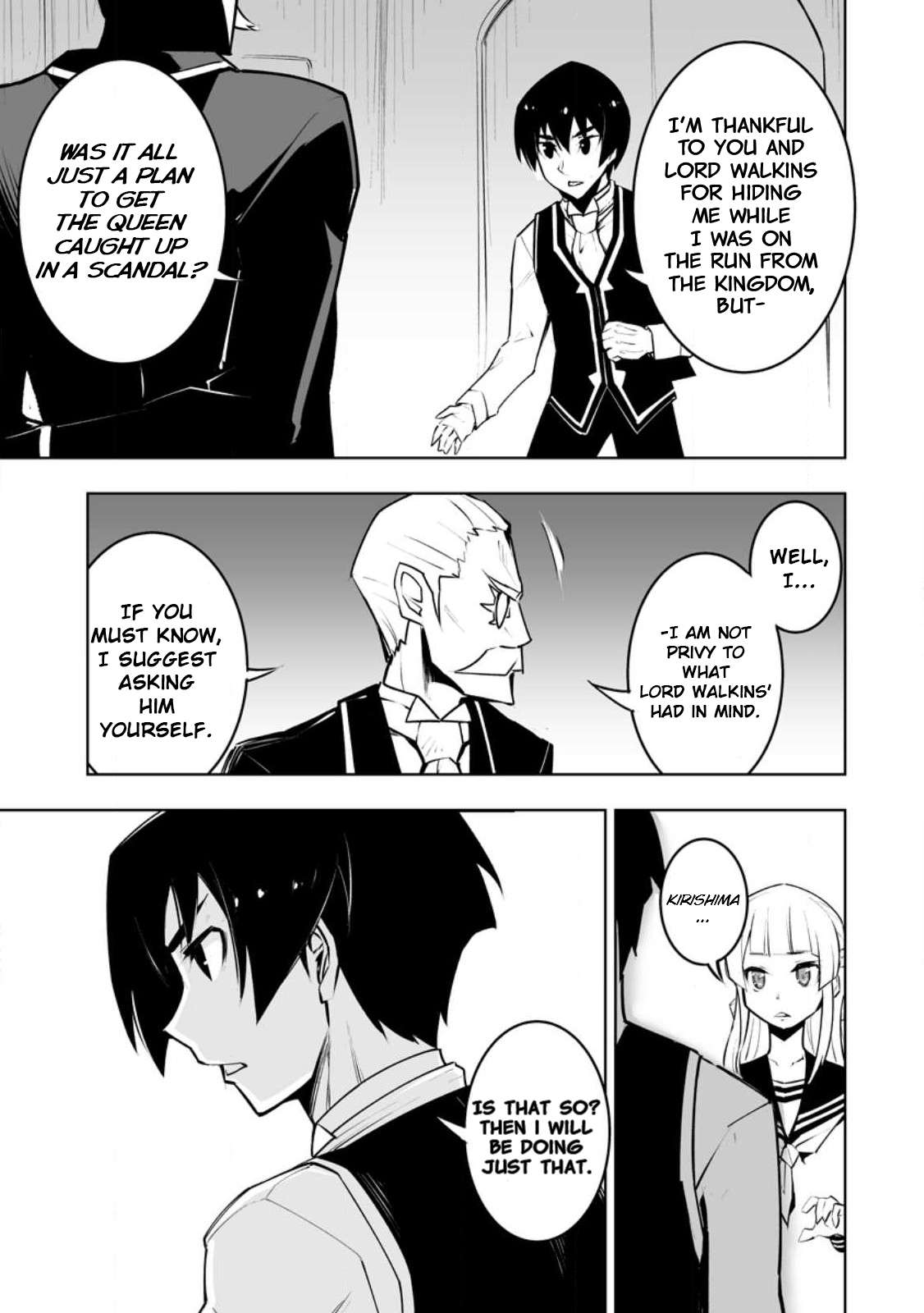 Because I was excluded out of the class transfer, I decided make a classmate harem Chapter 34.2 - Page 7