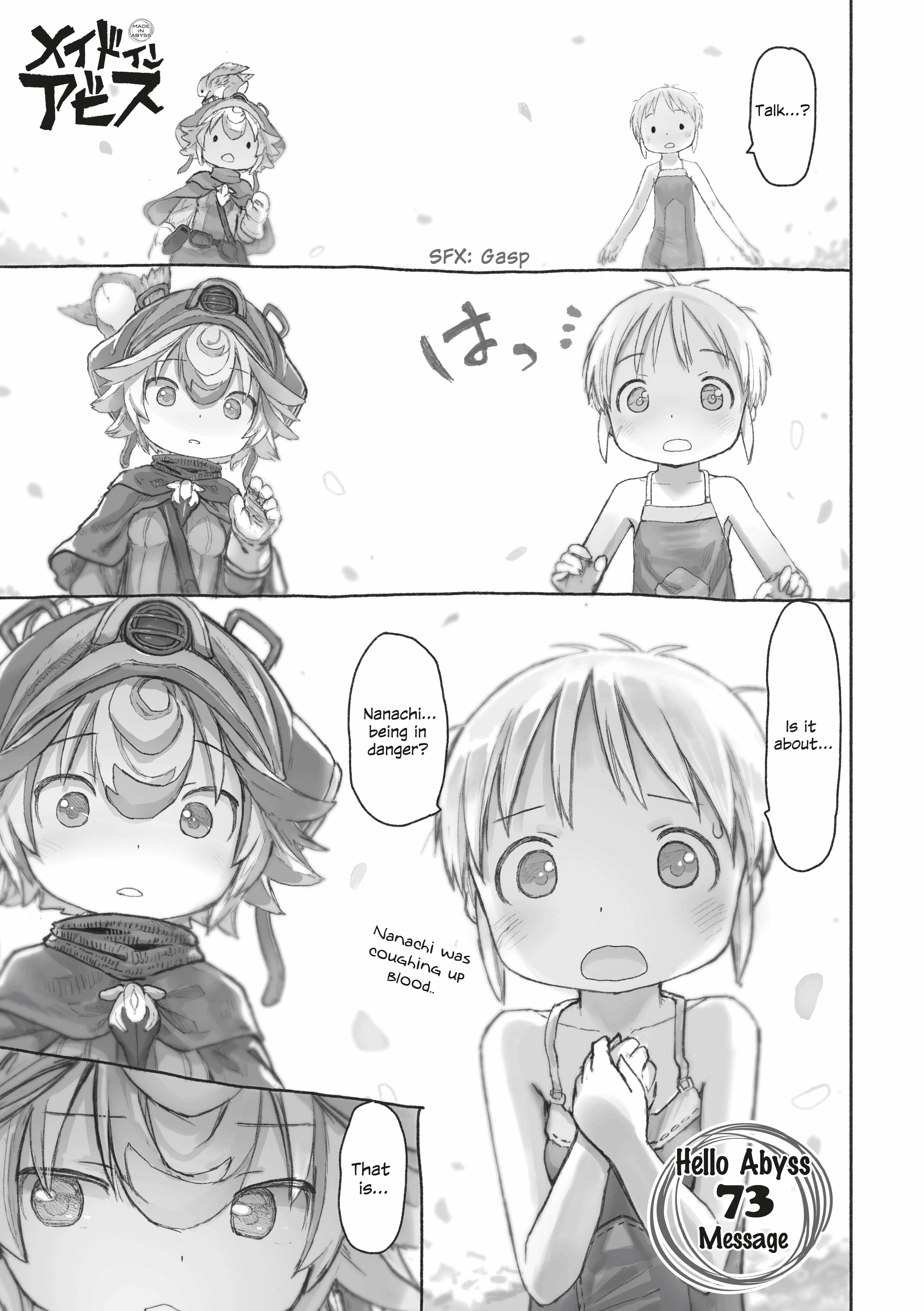 Made In Abyss Chapter 73 - Page 1