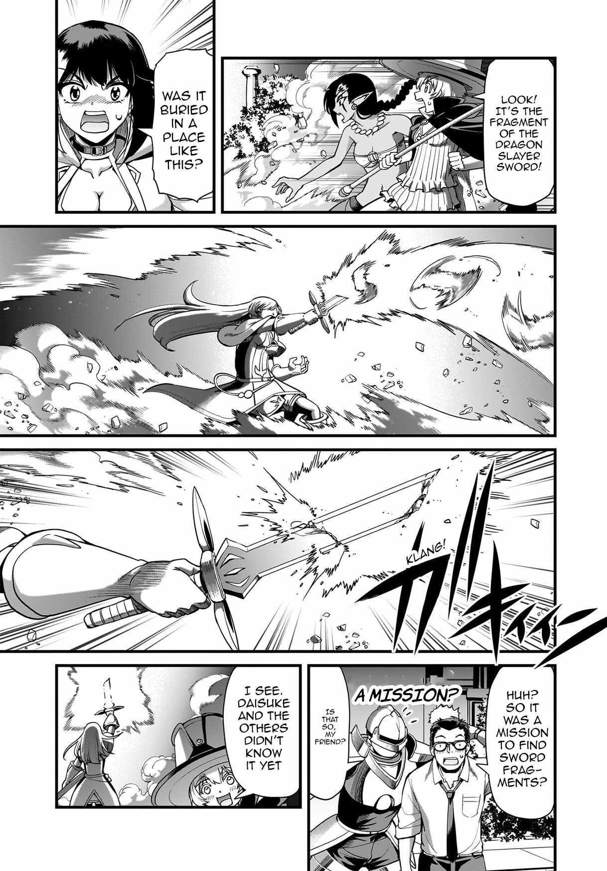 The gunner’s life of a middle-aged man summoned to another world and armed with a rifle: an airsoft addicted salaryman returns to the alternative world after work Chapter 75 - Page 7