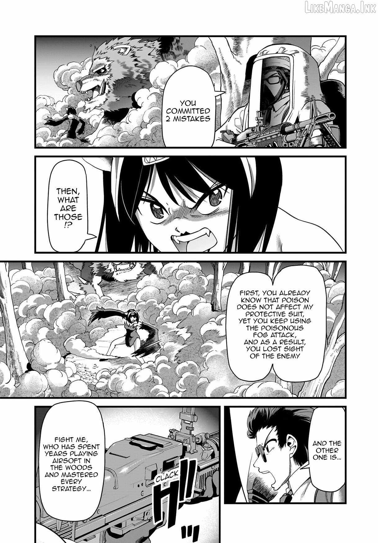 The gunner’s life of a middle-aged man summoned to another world and armed with a rifle: an airsoft addicted salaryman returns to the alternative world after work Chapter 84 - Page 6
