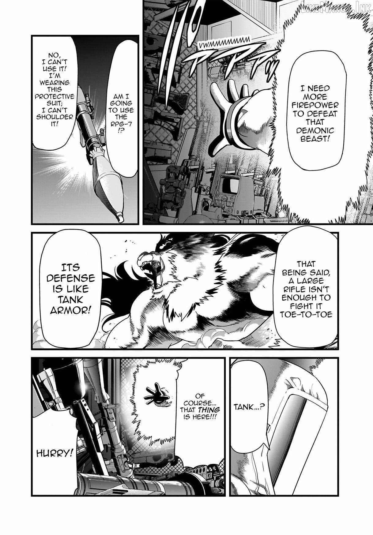 The gunner’s life of a middle-aged man summoned to another world and armed with a rifle: an airsoft addicted salaryman returns to the alternative world after work Chapter 85 - Page 17