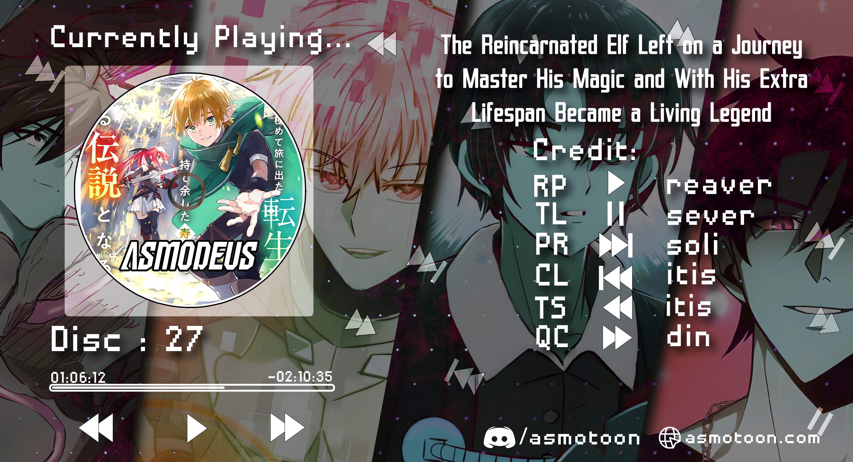 The Reincarnated Elf Left on a Journey to Master His Magic and With His Extra Lifespan Became a Living Legend Chapter 27 - Page 1
