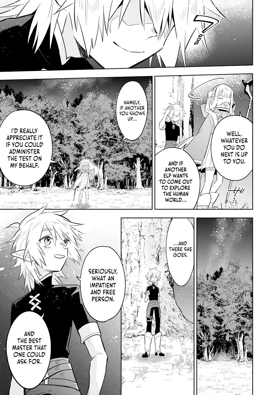 The Reincarnated Elf Left on a Journey to Master His Magic and With His Extra Lifespan Became a Living Legend Chapter 27 - Page 34
