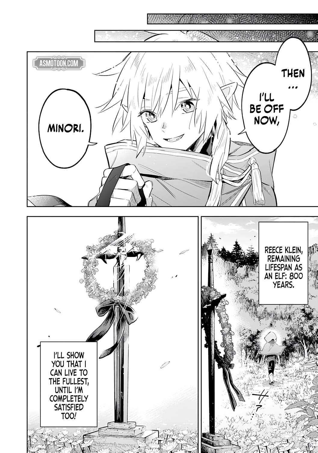 The Reincarnated Elf Left on a Journey to Master His Magic and With His Extra Lifespan Became a Living Legend Chapter 27 - Page 37