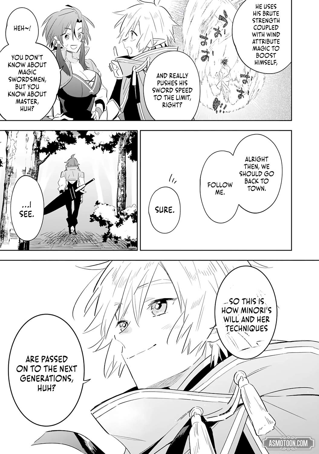 The Reincarnated Elf Left on a Journey to Master His Magic and With His Extra Lifespan Became a Living Legend Chapter 28 - Page 24