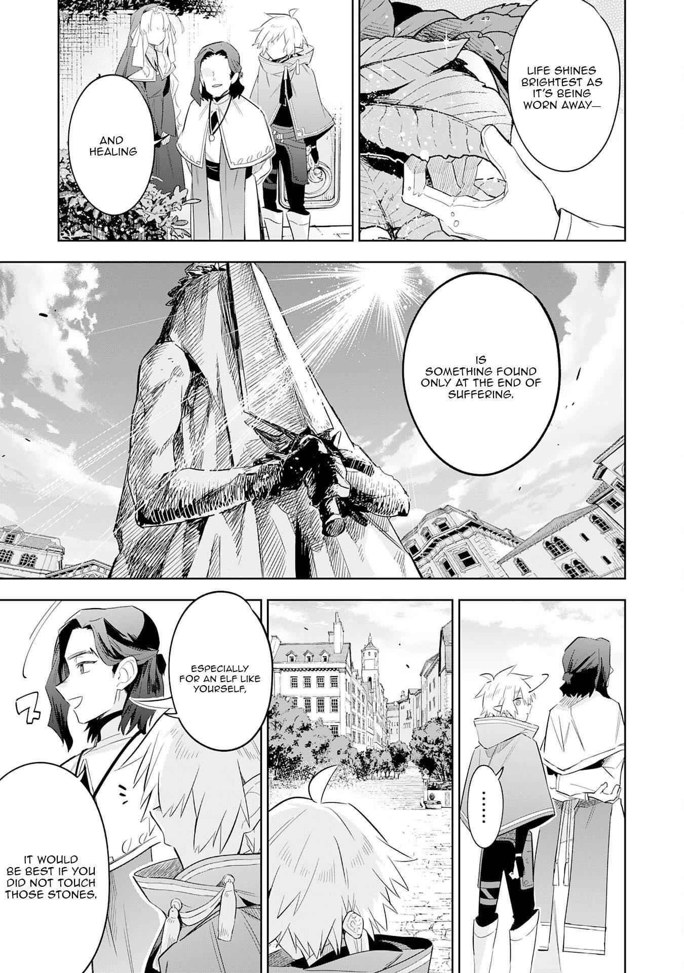 The Reincarnated Elf Left on a Journey to Master His Magic and With His Extra Lifespan Became a Living Legend Chapter 30 - Page 21
