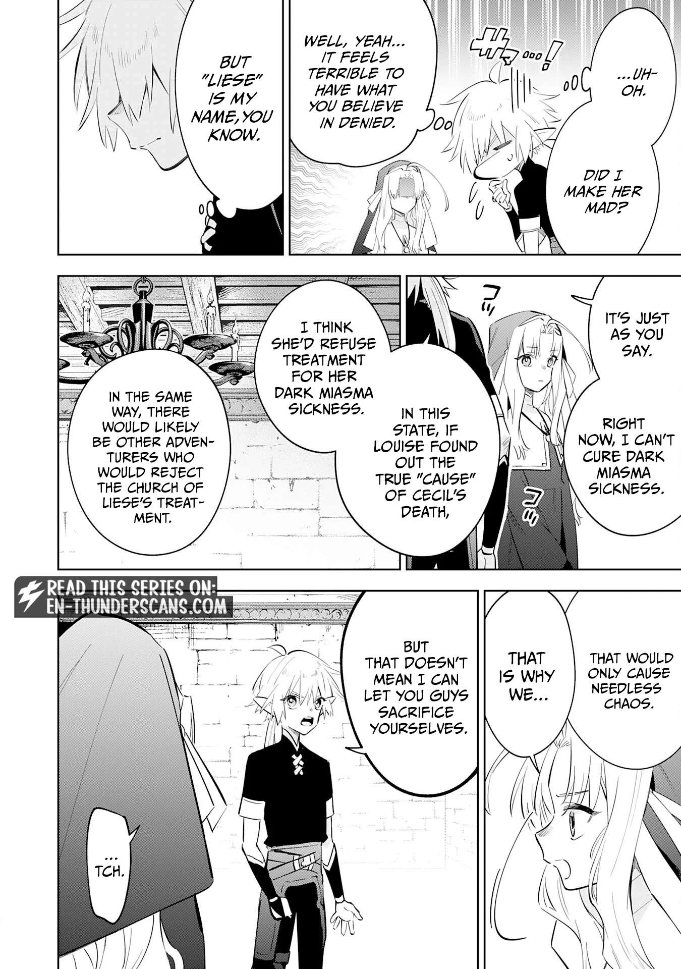 The Reincarnated Elf Left on a Journey to Master His Magic and With His Extra Lifespan Became a Living Legend Chapter 33 - Page 19