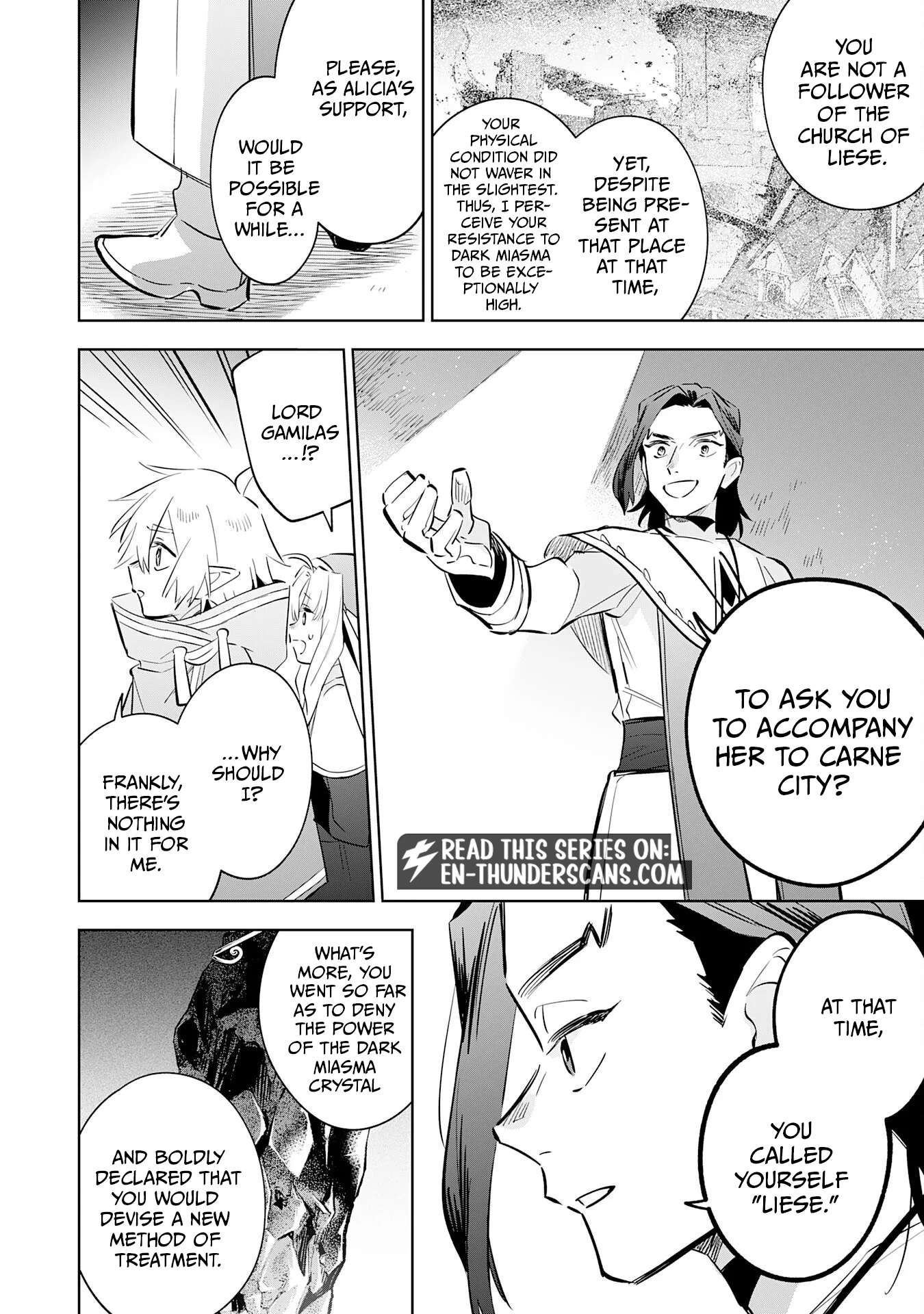 The Reincarnated Elf Left on a Journey to Master His Magic and With His Extra Lifespan Became a Living Legend Chapter 33 - Page 29