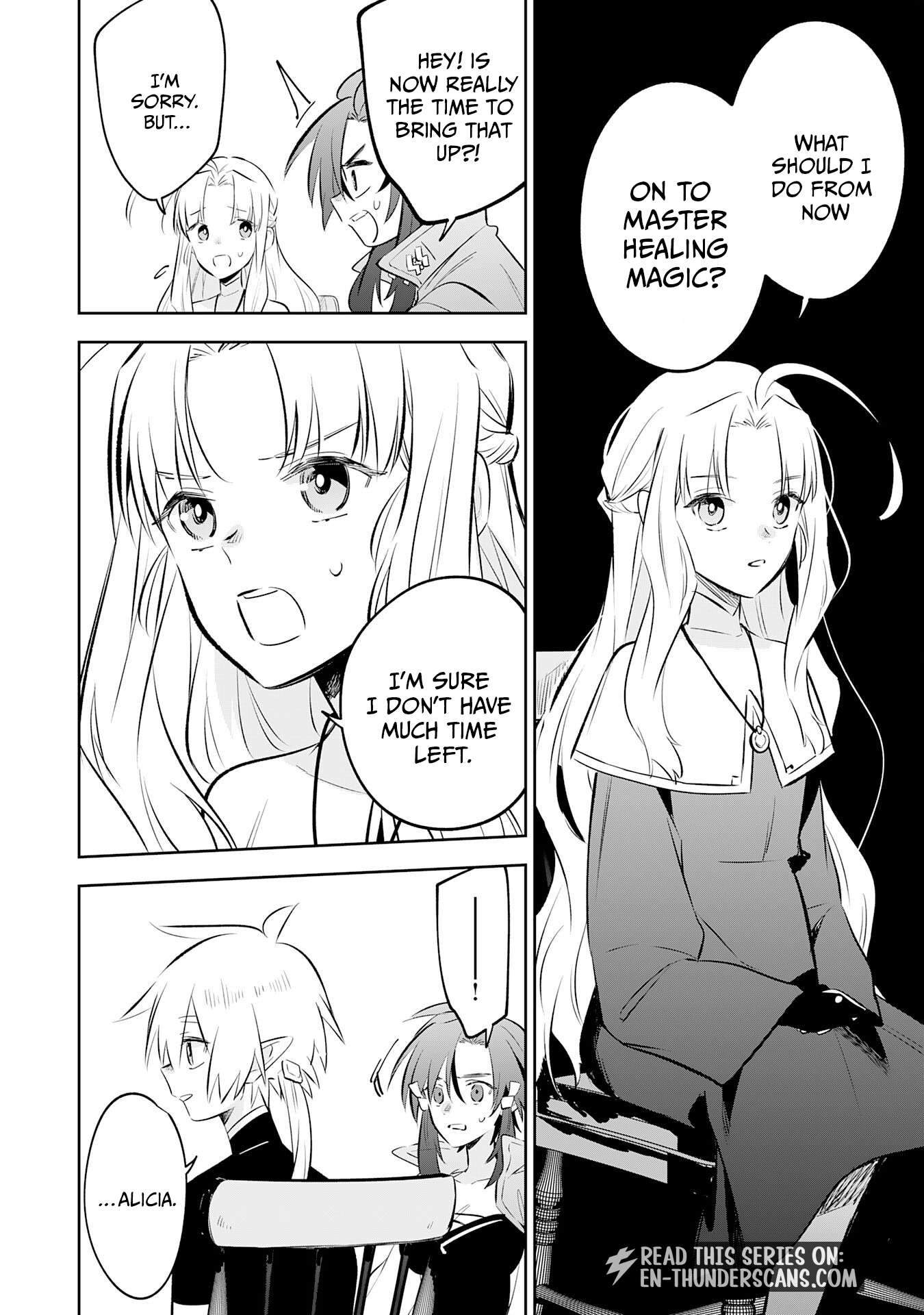 The Reincarnated Elf Left on a Journey to Master His Magic and With His Extra Lifespan Became a Living Legend Chapter 35 - Page 22