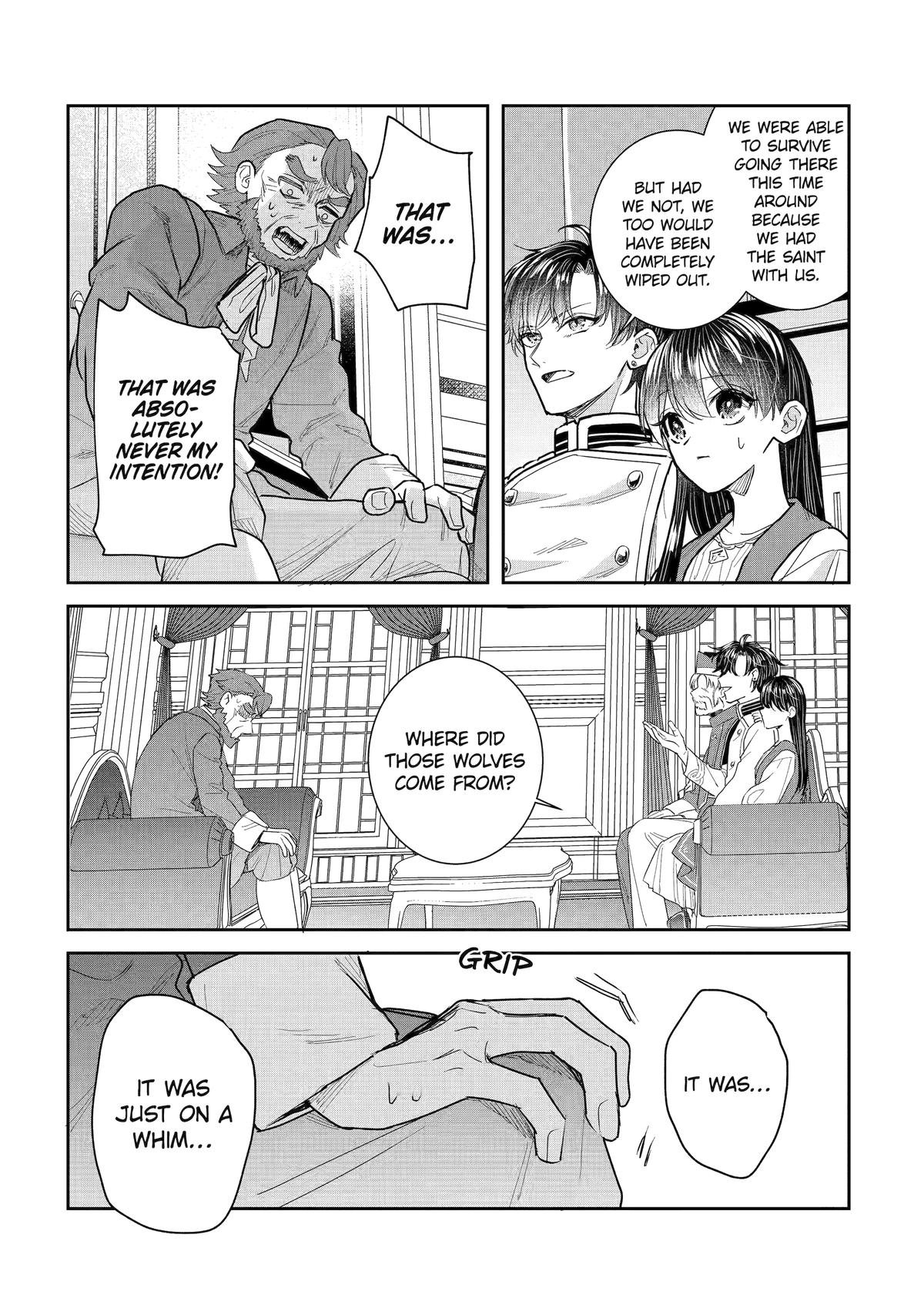 I was summoned to be the Saint, but I was robbed the position, apparently Chapter 54 - Page 3