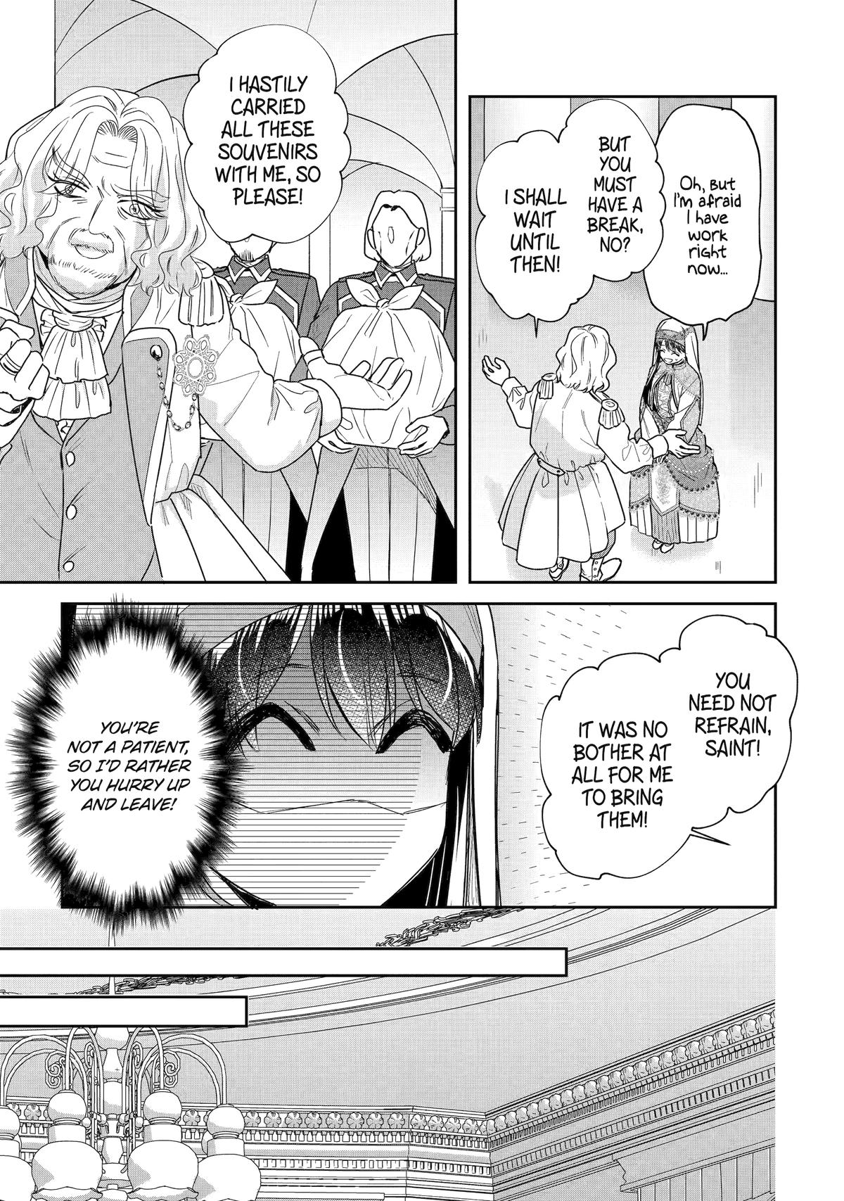 I was summoned to be the Saint, but I was robbed the position, apparently Chapter 55 - Page 29