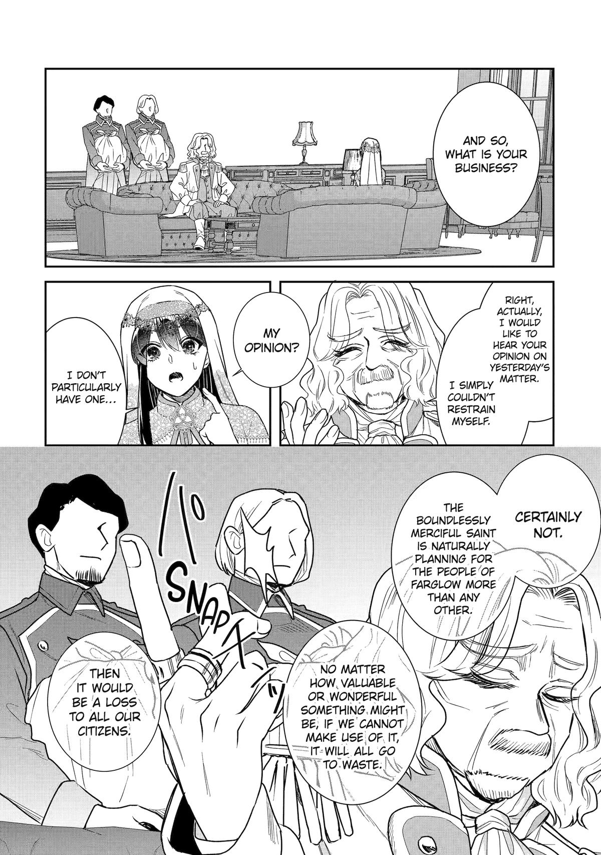 I was summoned to be the Saint, but I was robbed the position, apparently Chapter 55 - Page 30