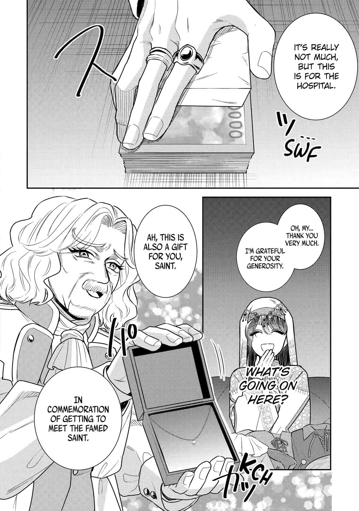 I was summoned to be the Saint, but I was robbed the position, apparently Chapter 55 - Page 32