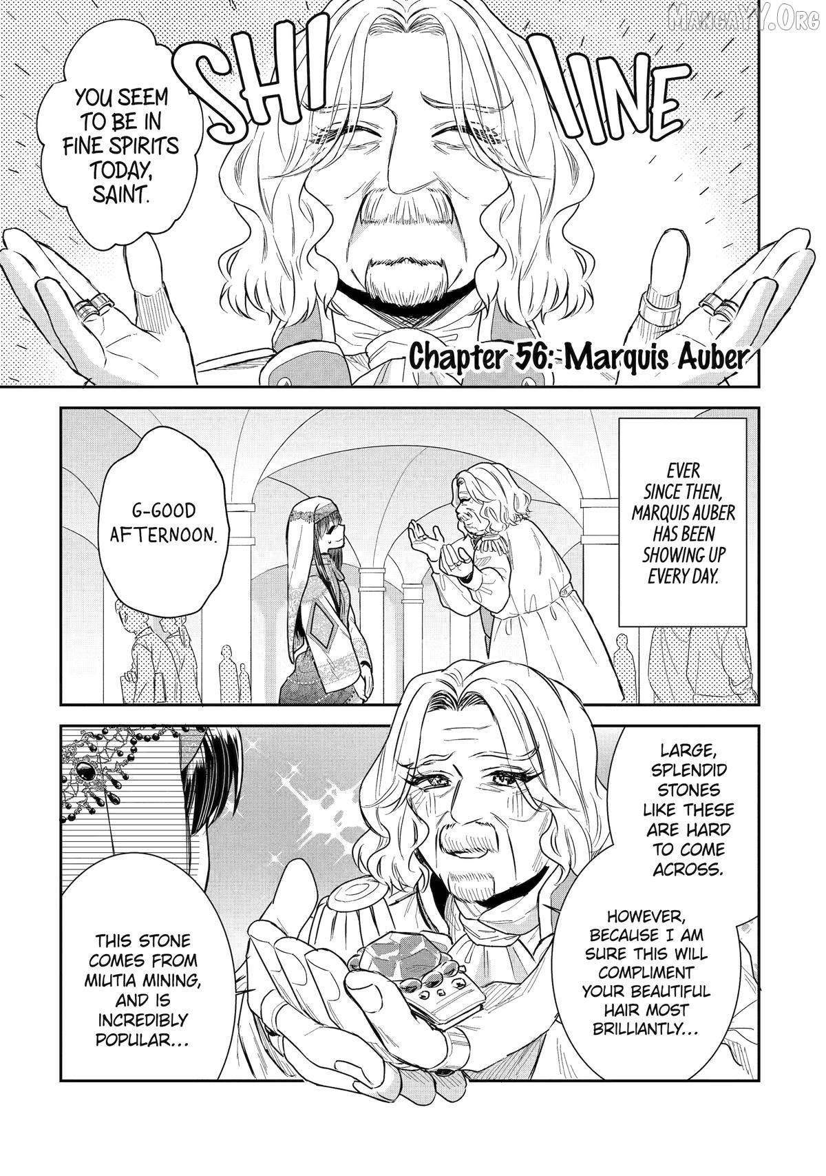 I was summoned to be the Saint, but I was robbed the position, apparently Chapter 56 - Page 1