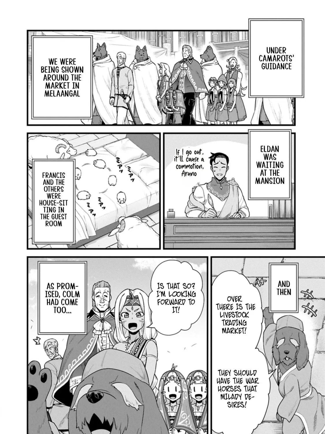 The Population of the Frontier Owner Starts With 0. “Dias the Blue” and a Blue-Horned Girl Chapter 68.2 - Page 3