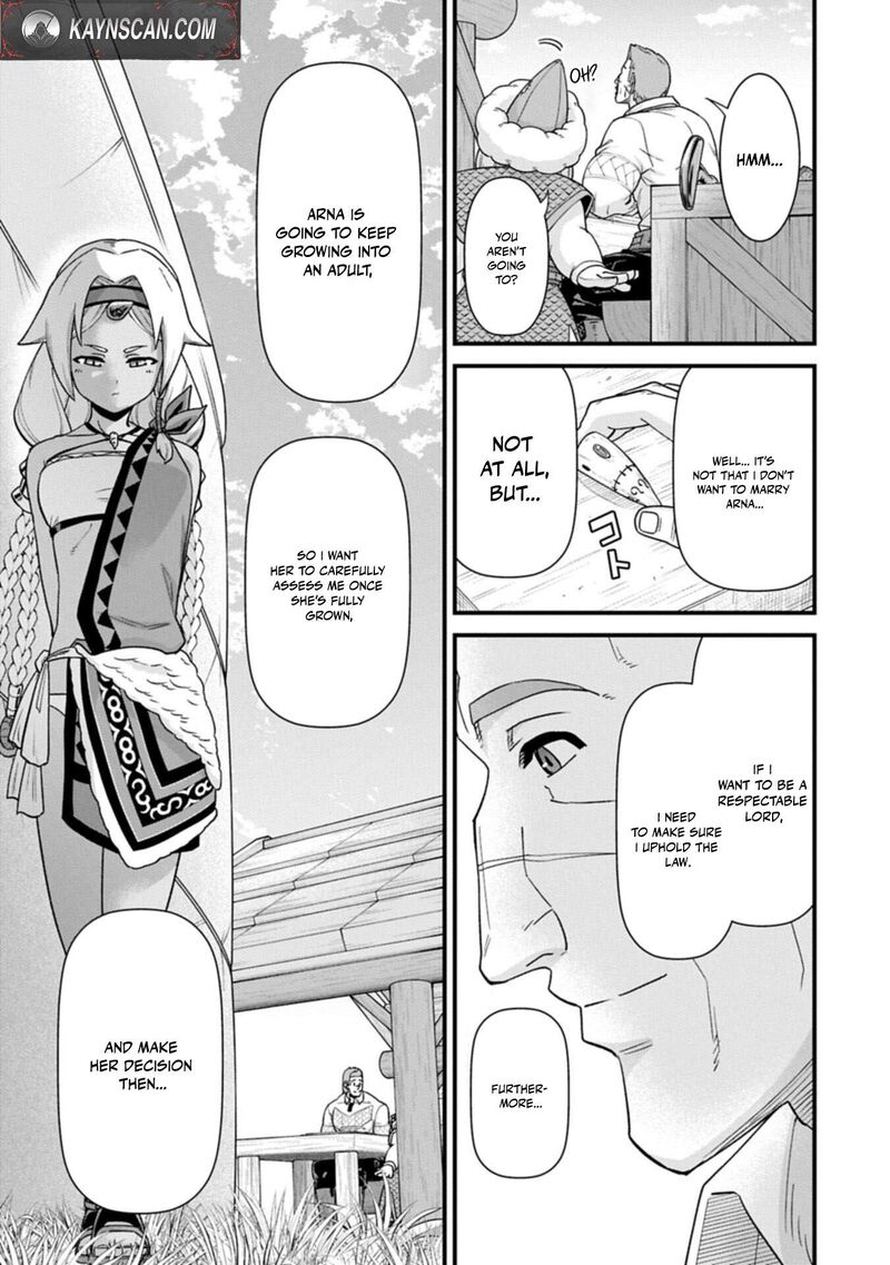 The Population of the Frontier Owner Starts With 0. “Dias the Blue” and a Blue-Horned Girl Chapter 75.1 - Page 9