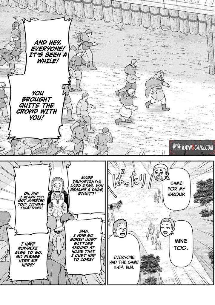 The Population of the Frontier Owner Starts With 0. “Dias the Blue” and a Blue-Horned Girl Chapter 76.2 - Page 13
