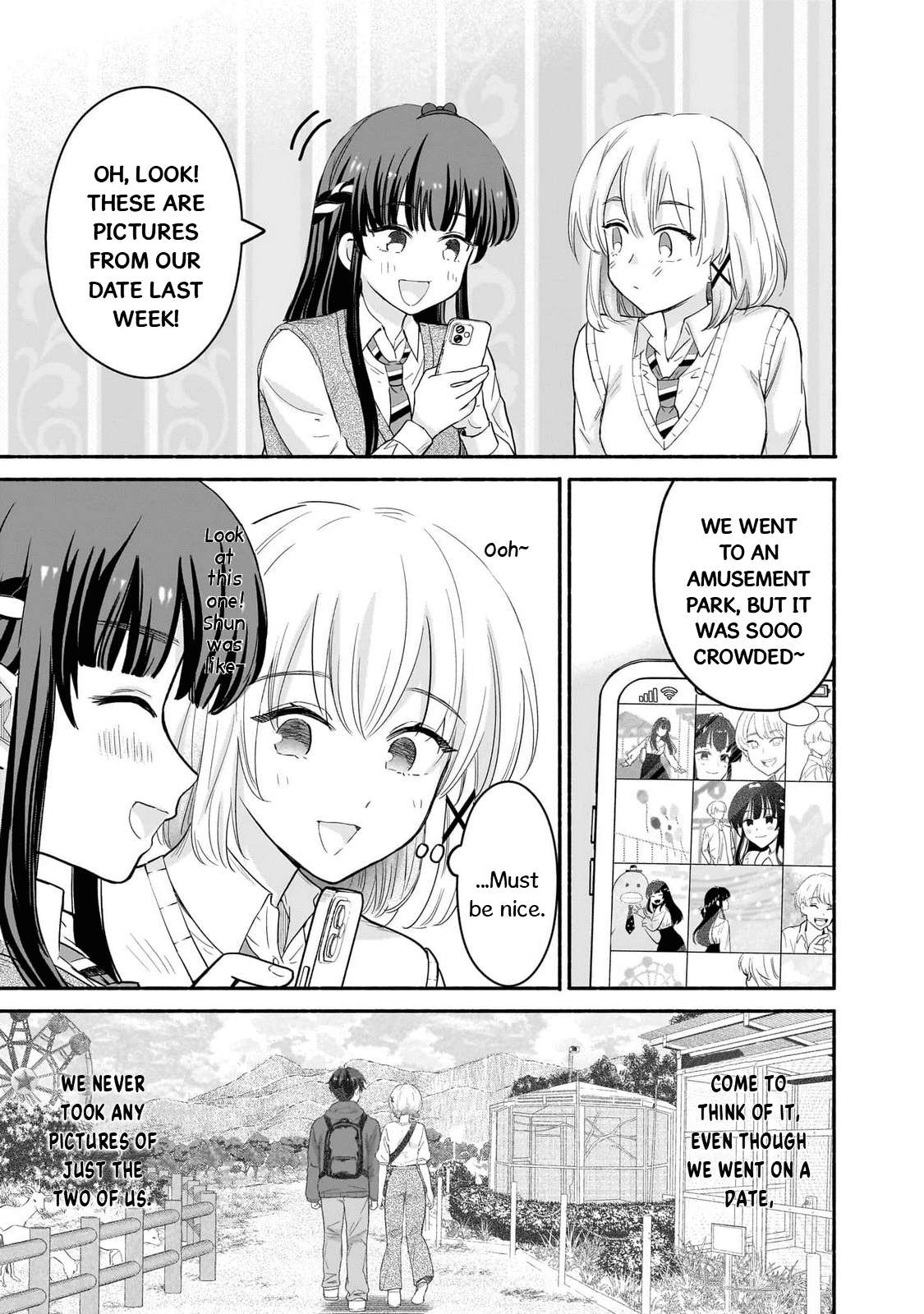 Hey, Wanna Go Out With Me? My Childhood Friend, a Beautiful Girl, Asked Me To Be Her Boyfriend, and I’ve Started a Camouflage Boyfriend Chapter 46 - Page 7