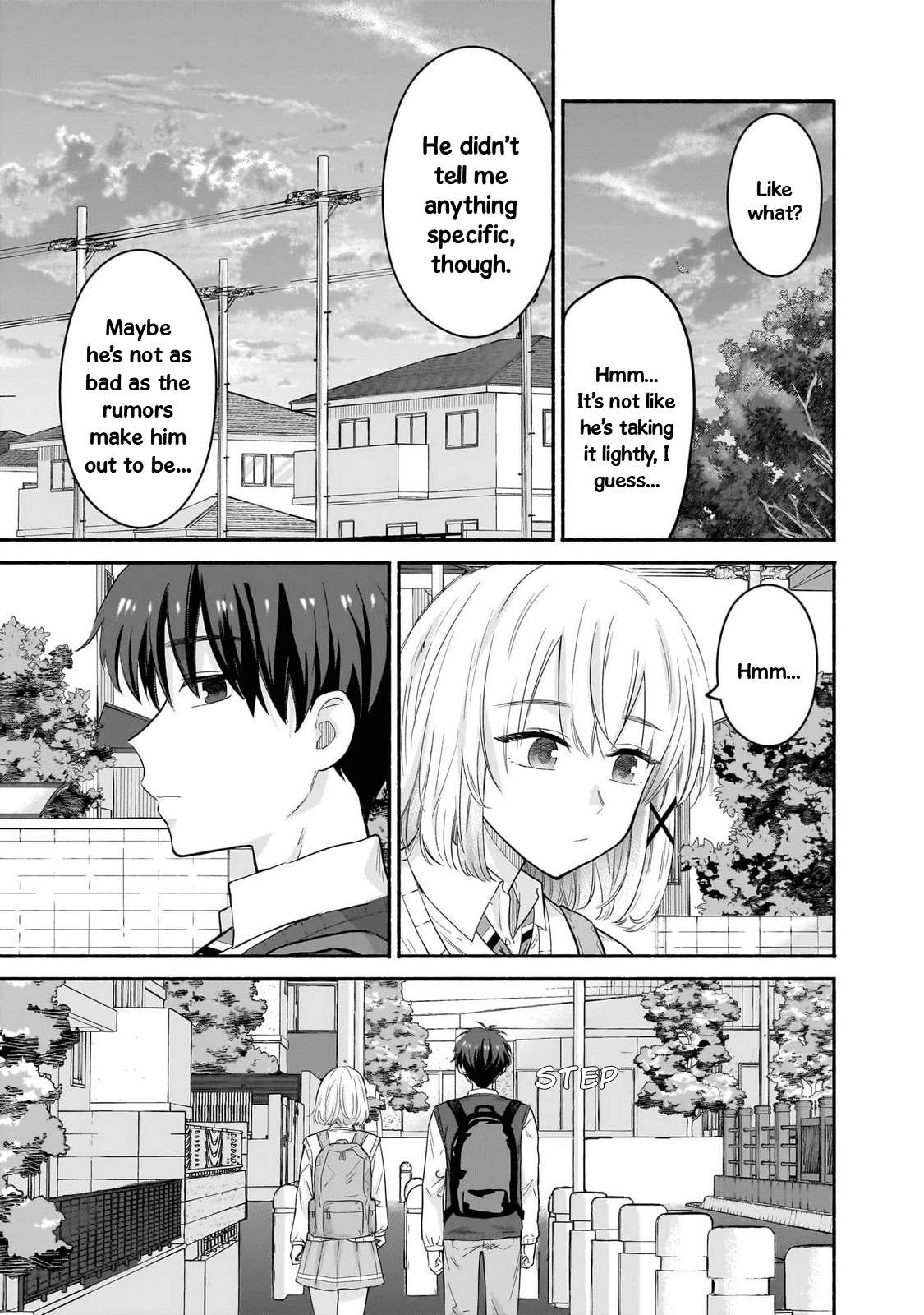 Hey, Wanna Go Out With Me? My Childhood Friend, a Beautiful Girl, Asked Me To Be Her Boyfriend, and I’ve Started a Camouflage Boyfriend Chapter 46 - Page 9