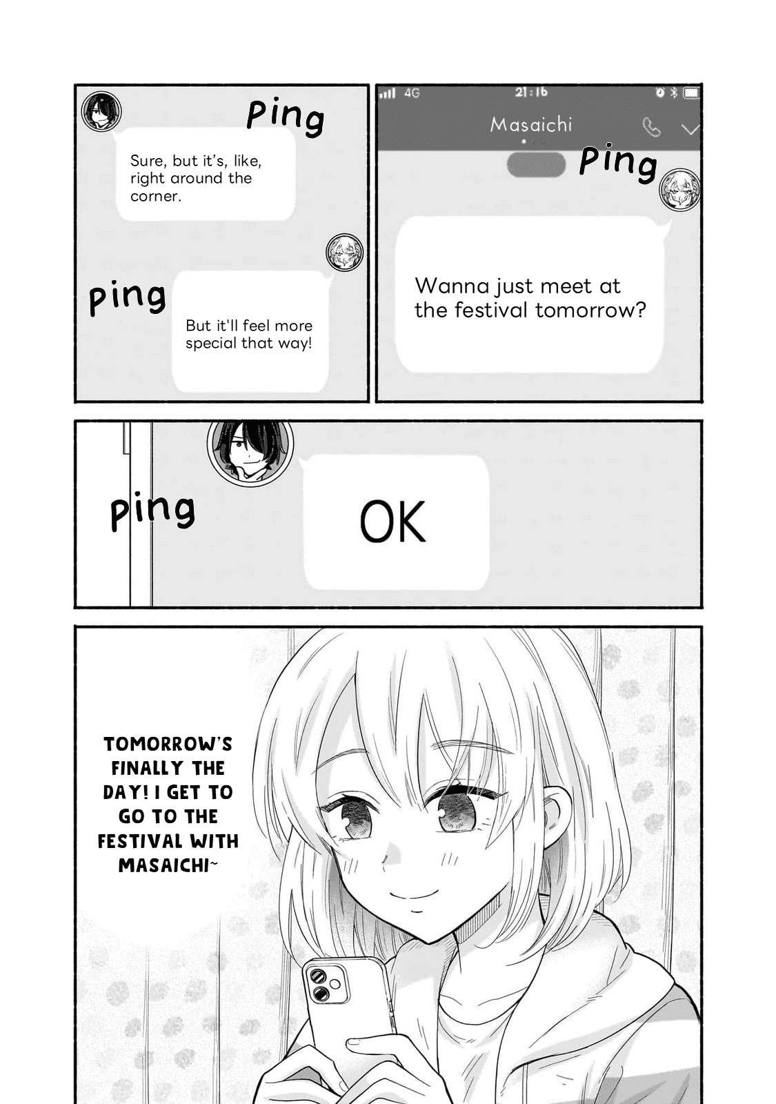 Hey, Wanna Go Out With Me? My Childhood Friend, a Beautiful Girl, Asked Me To Be Her Boyfriend, and I’ve Started a Camouflage Boyfriend Chapter 47 - Page 2