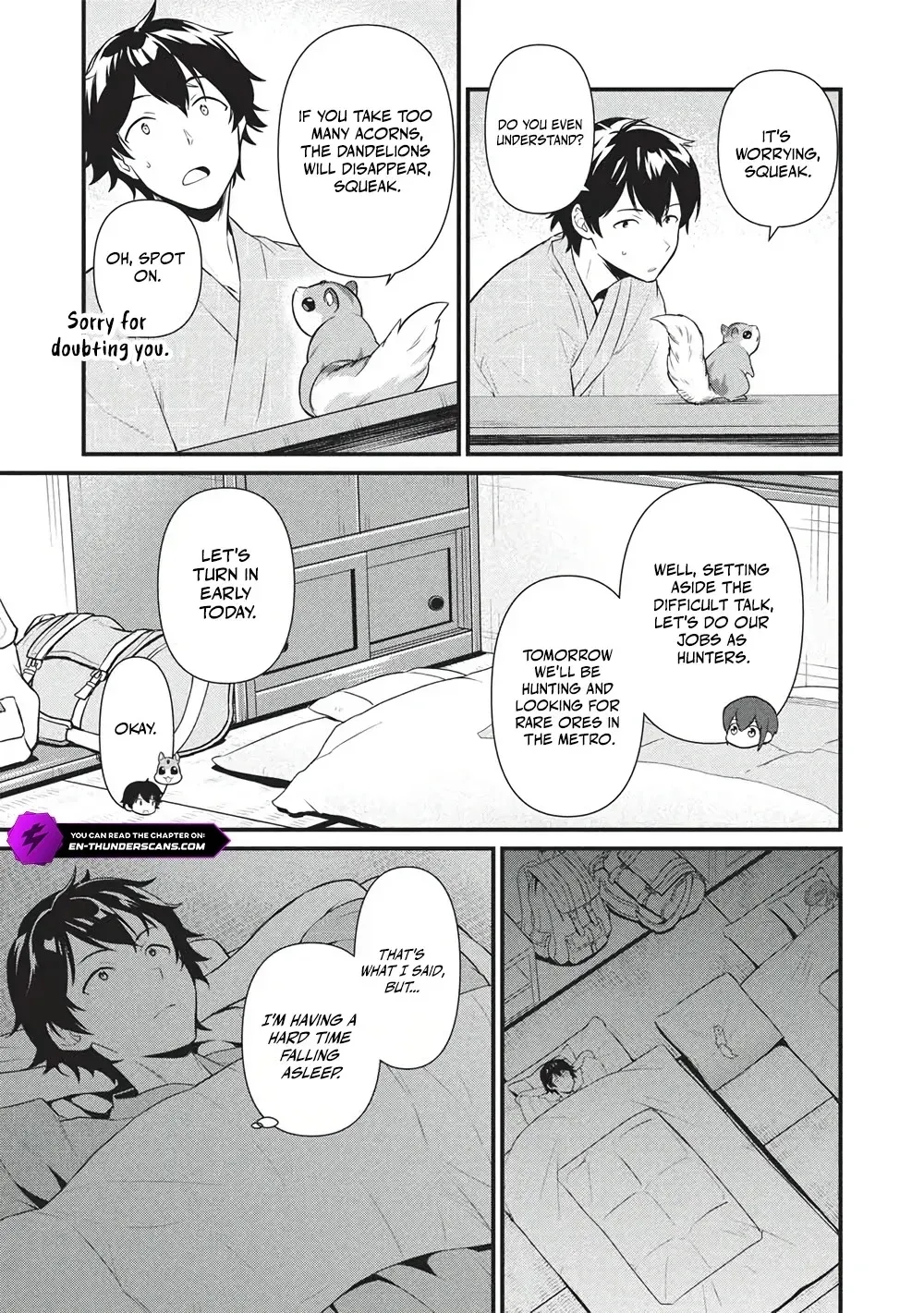 Metro Labyrinth – When I woke up, I had the Strongest Job, so I teamed up with a Chipmunk and wandered the New World Chapter 45 - Page 4