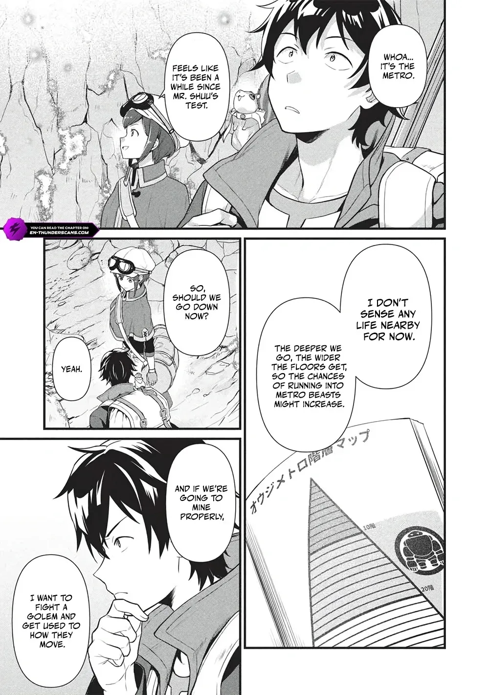 Metro Labyrinth – When I woke up, I had the Strongest Job, so I teamed up with a Chipmunk and wandered the New World Chapter 46 - Page 3