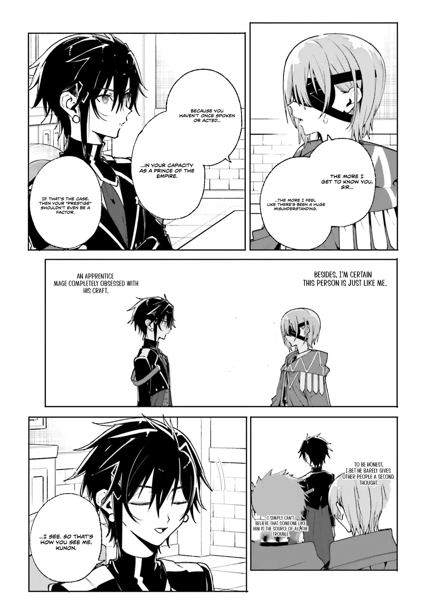 Kunon the Sorcerer Can See Through Chapter 39.2 - Page 9