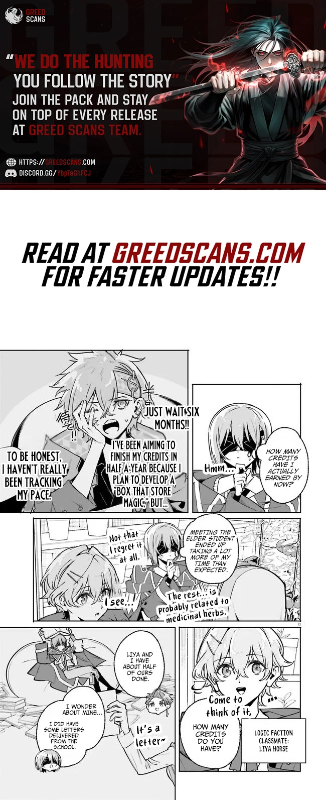 Kunon the Sorcerer Can See Through Chapter 43.2 - Page 1