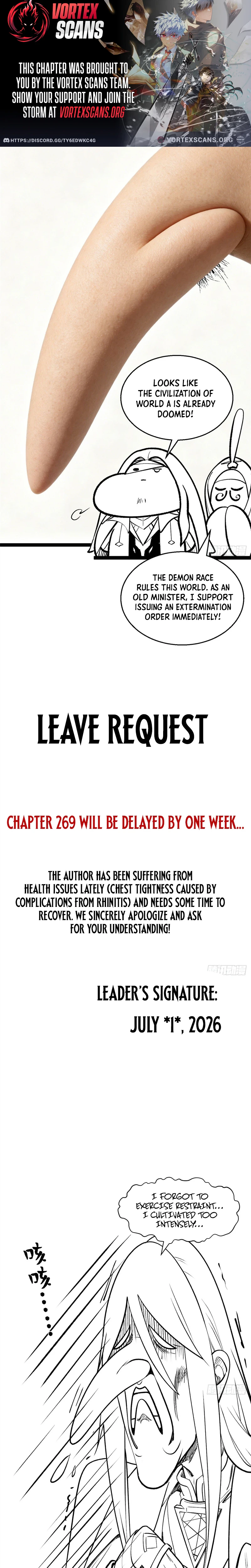 Secretly Cultivate For A Thousand Years Chapter 268.5 - Page 1