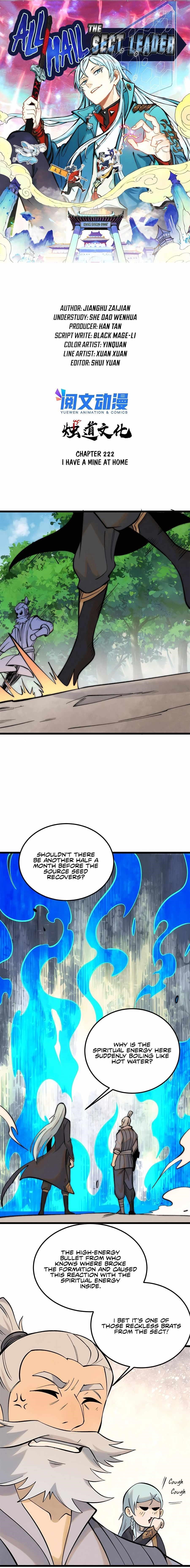 All Hail The Sect Leader Chapter 222 - Page 1