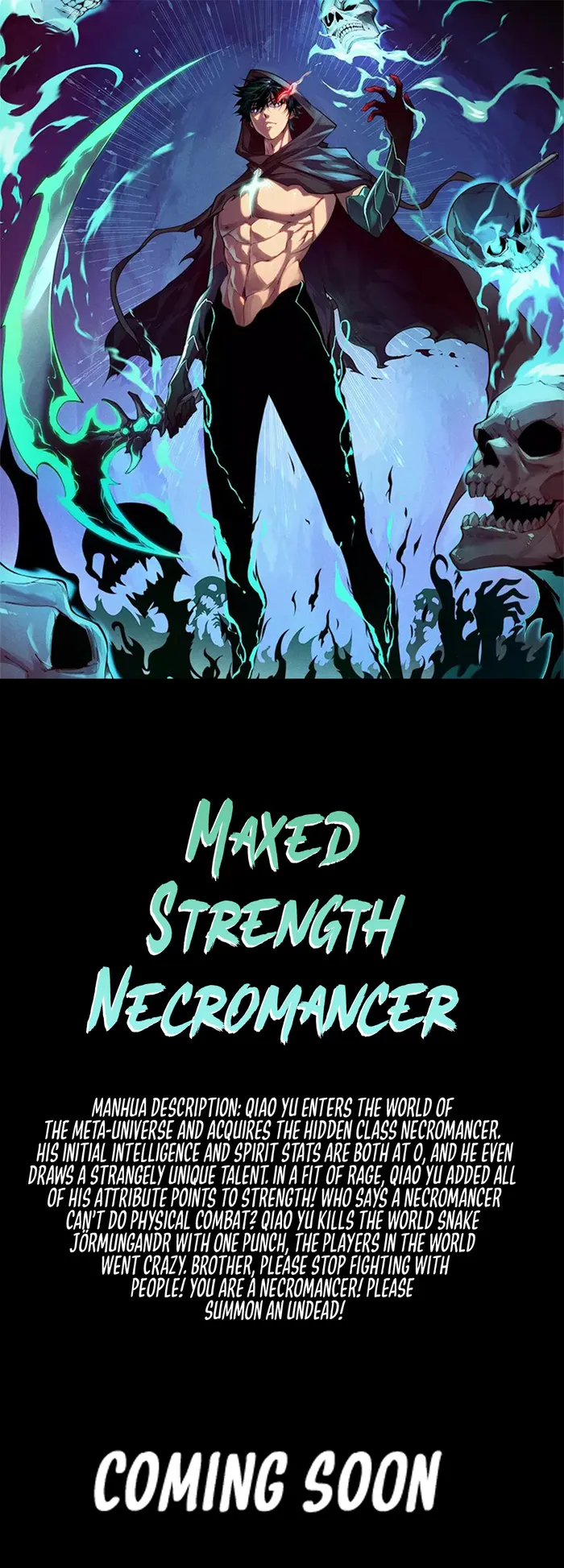 Maxed Strength Stats Necromancer Chapter 0 - Page 1