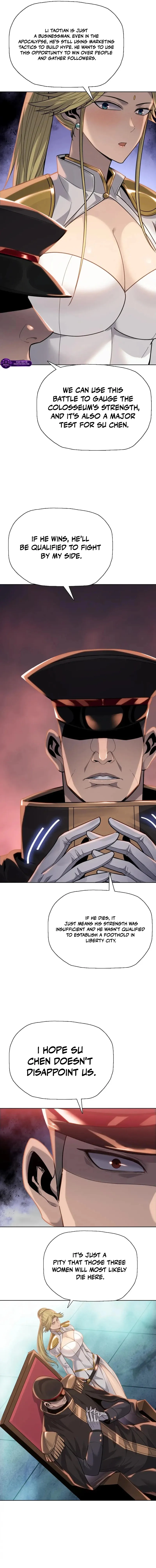 The Doomsday Ruthless Man: Hoarding Trillions of Supplies at the Beginning Chapter 118 - Page 4