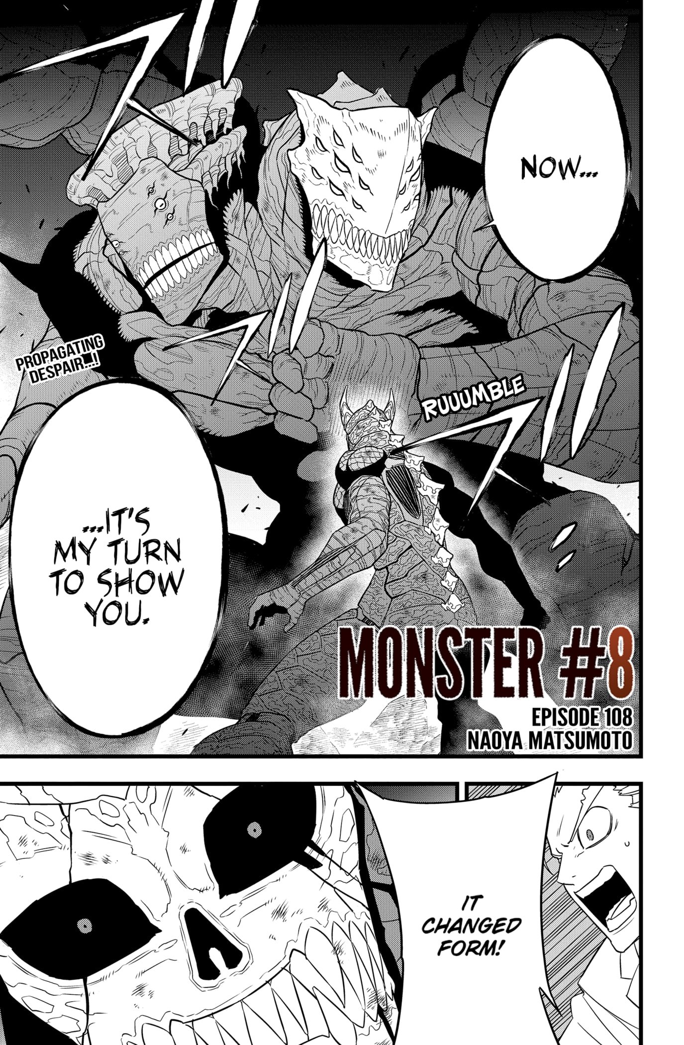 Kaiju No. 8 Chapter 108 - Page 1